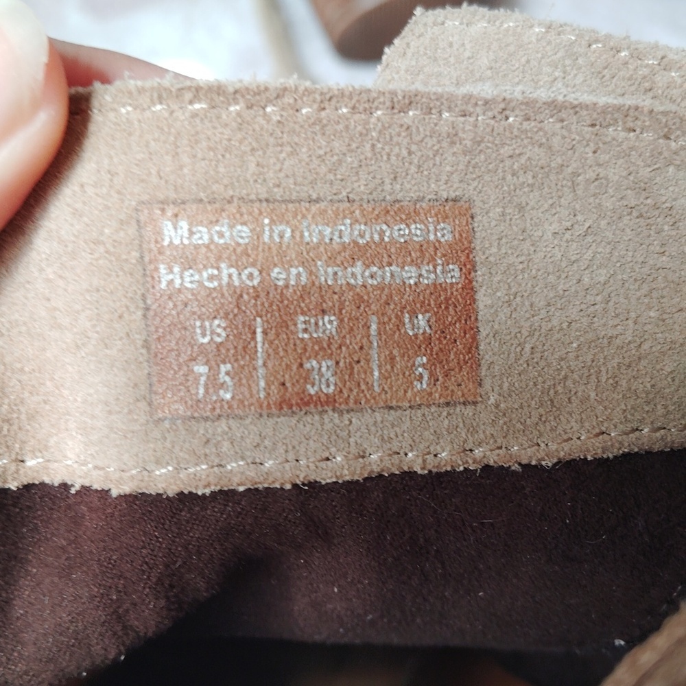 Aldo Tan Suede Ankle Boots - Picture 5 of 6